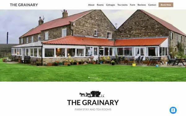 The Grainary Website from Boostly