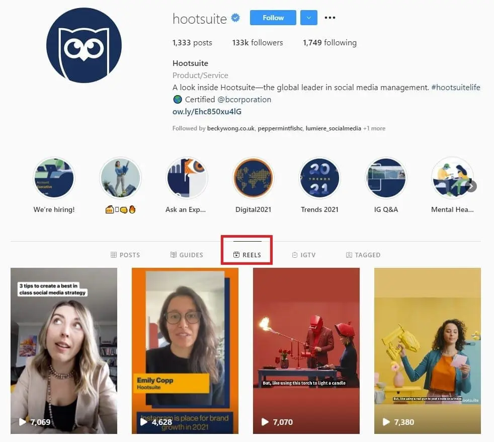 Instagram Reels