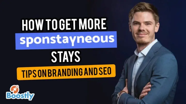 How to get more sponstayneous stays tips on branding and seo