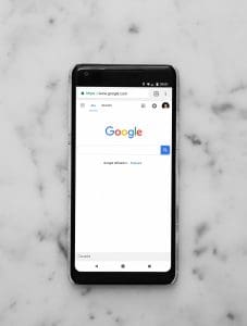 Google Business listing