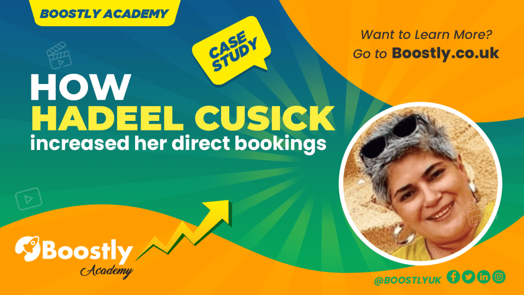 How Hadeel cusick increased his direct bookings