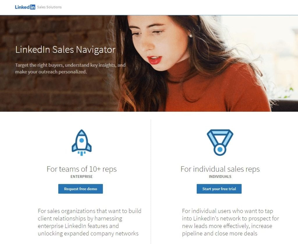 LinkedIn Sales Navigator screenshot (1)