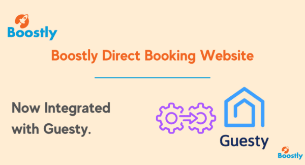 Boostly Direct Booking Website Now Integrated with Guesty