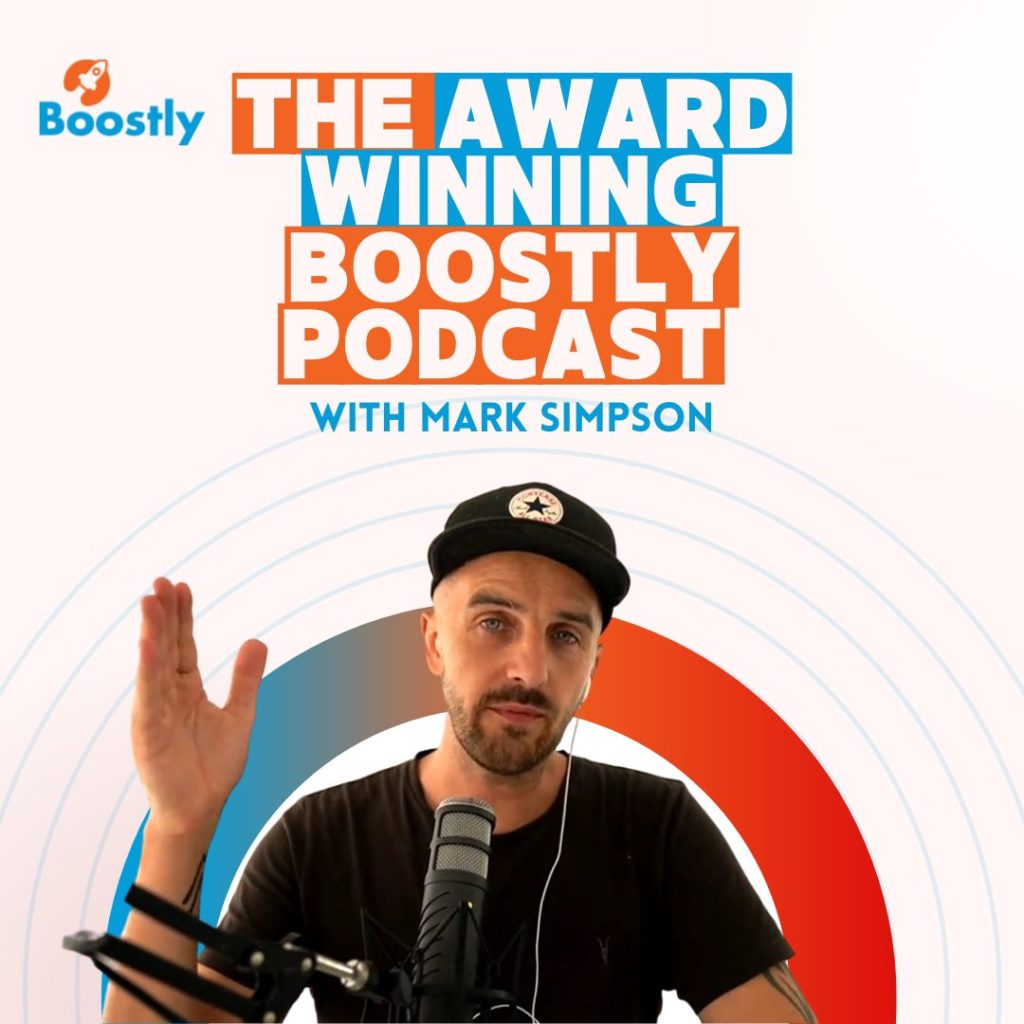 mark simpson and the award winning boostly podcast
