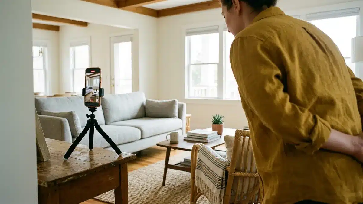 vacation rental social media strategy content creation setup