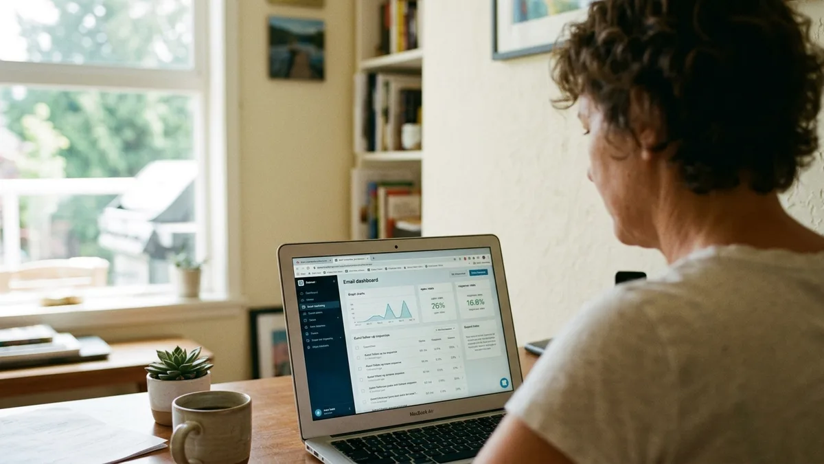 direct booking site guest follow-up automation dashboard