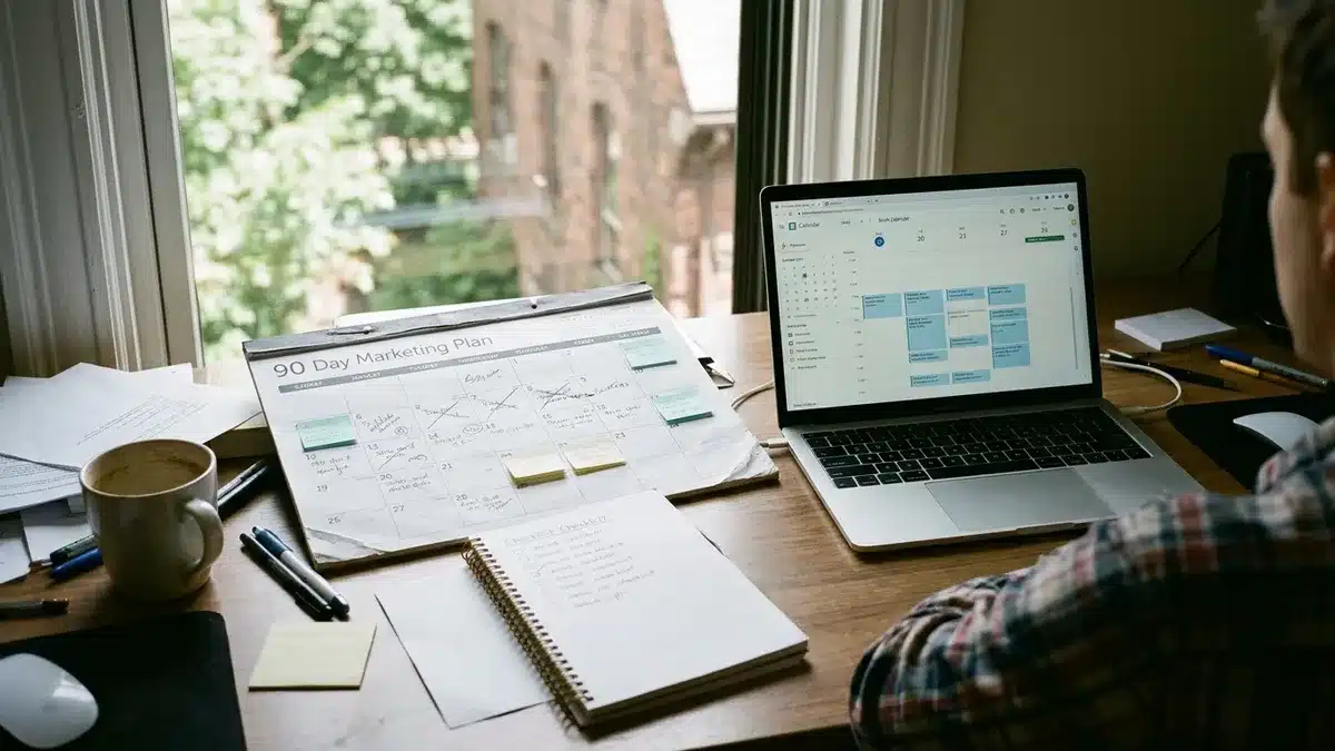 90 day STR marketing plan for short-term rental hosts
