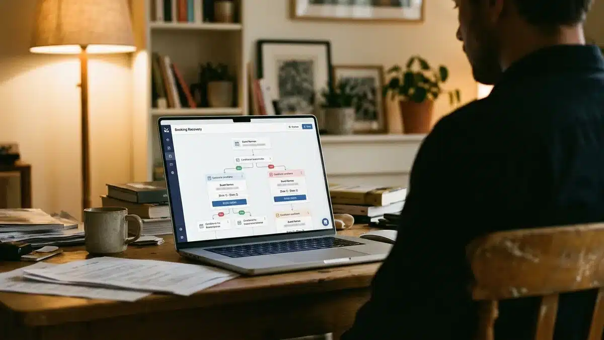 automated guest email sequence used to boost booking rates