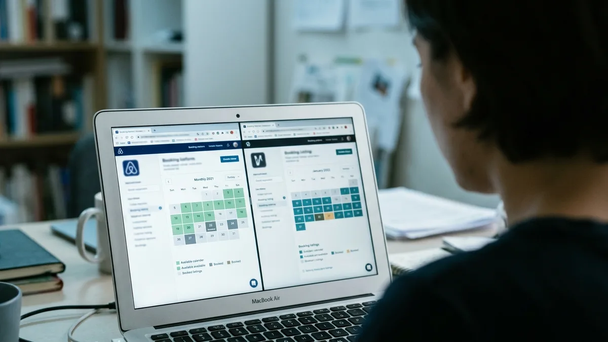 comparing an Airbnb competitor platform lineup for short-term rental hosts