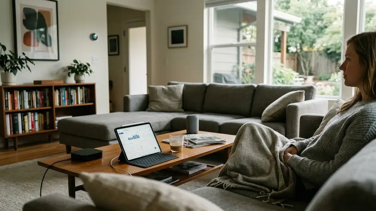 Dynamic pricing tool dashboard synced with a direct booking website for short-term rentals