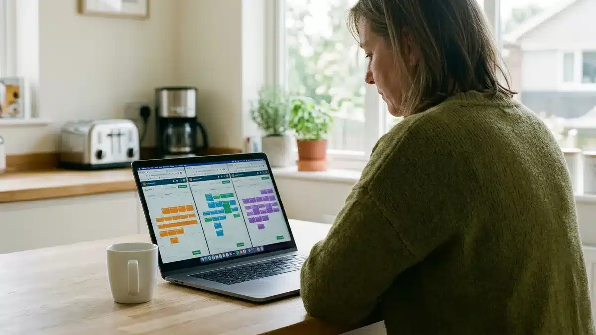 Holiday rental management software calendar sync dashboard comparison
