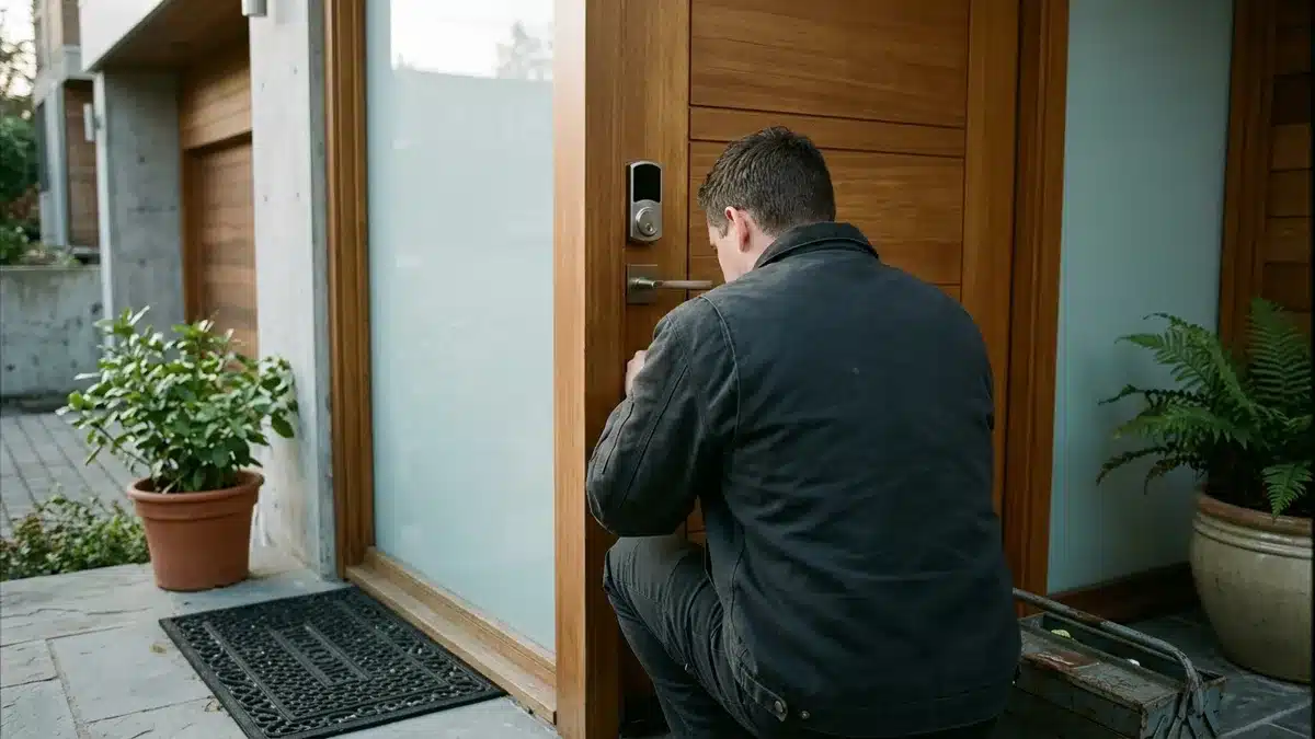 setting up self check-in access when you set up airbnb