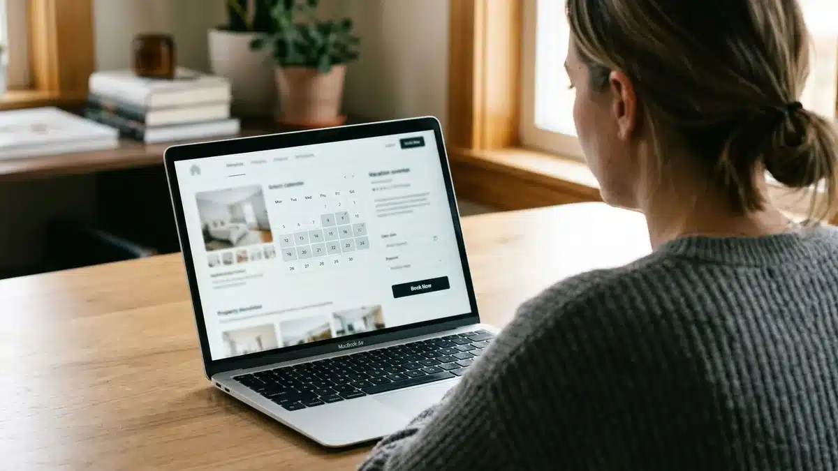 Direct booking website tool for hosts starting out with short-term rentals