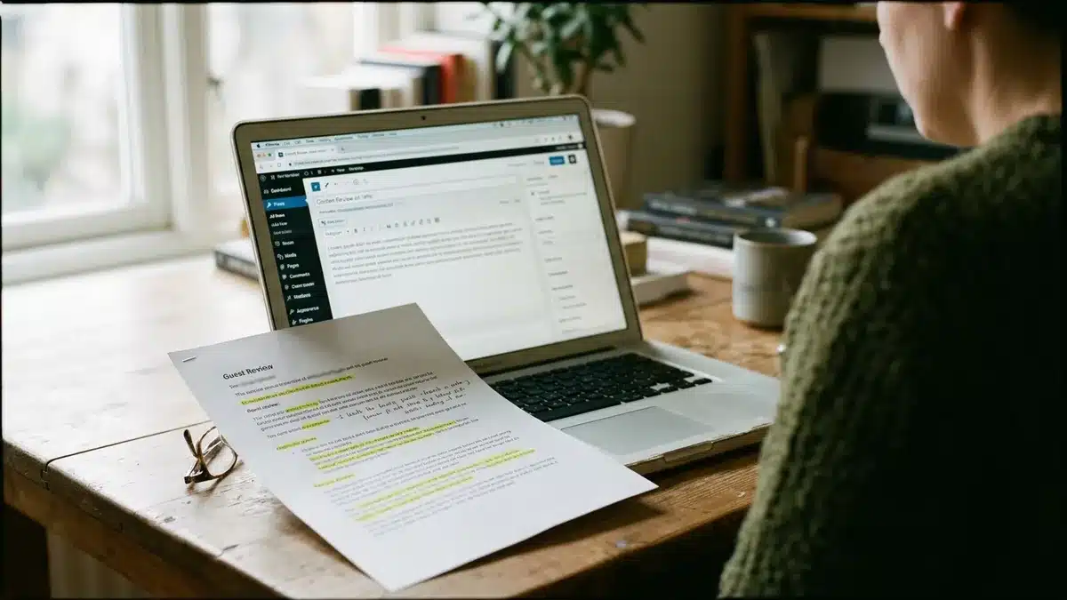 Mining guest reviews for vacation rental keywords and content ideas