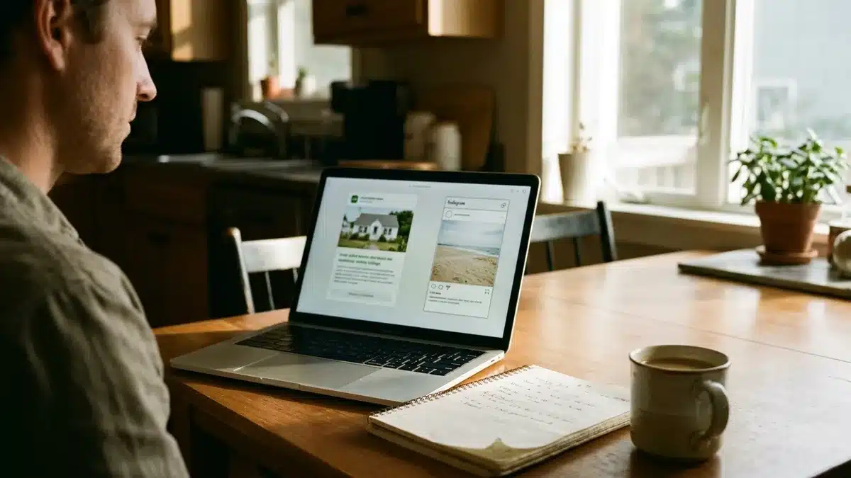 Host planning an STR ad campaign across search and social channels