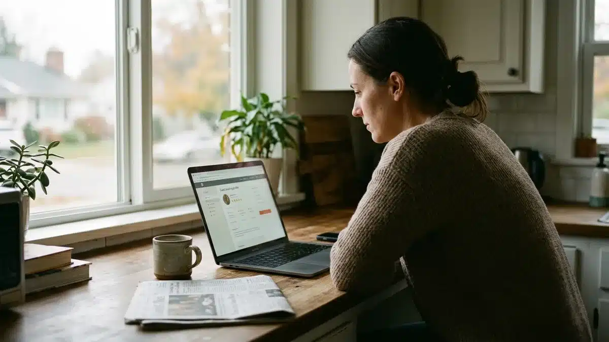 writing an airbnb review for guest with star ratings visible on screen