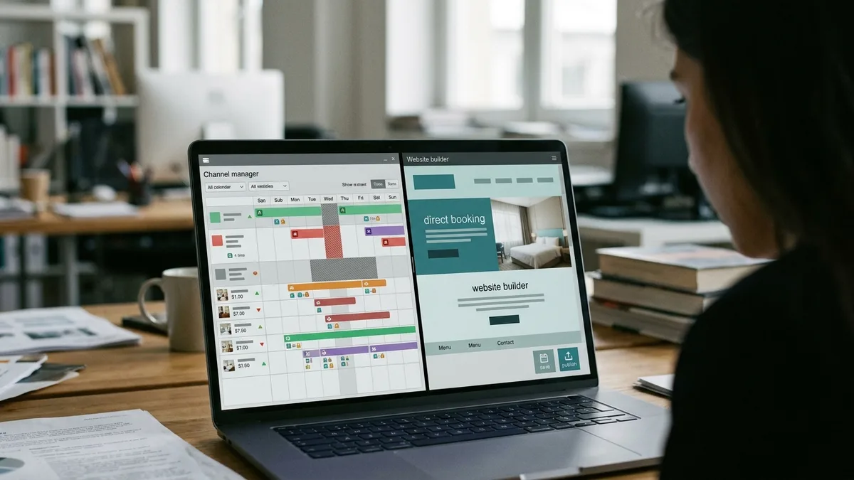 Guesty vs Lodgify PMS comparison dashboard for short-term rental hosts