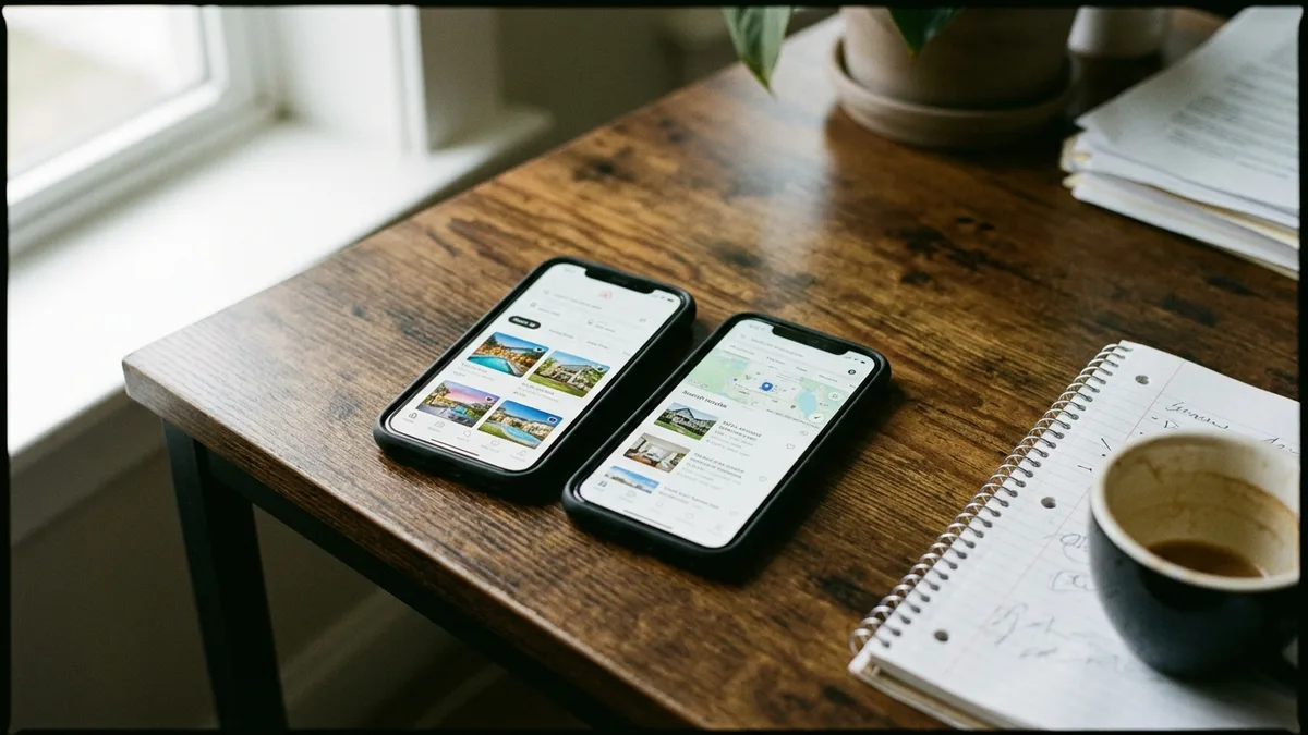 Comparing Vrbo's biggest competitor Airbnb by market share and listings