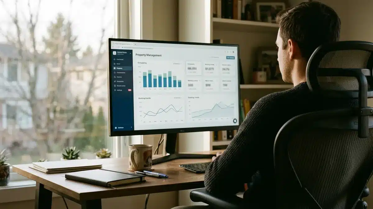 Analytics dashboard for a system to increase direct bookings and reduce Airbnb reliance