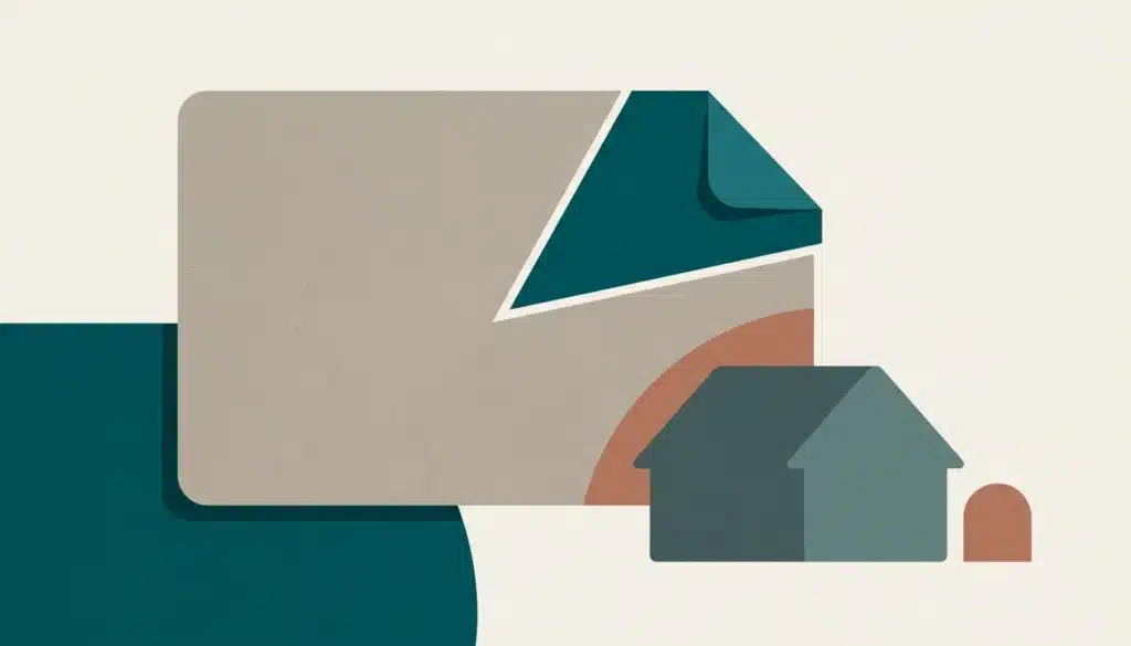 Abstract illustration of a split rectangle showing what percentage does Airbnb keep from a host booking payout
