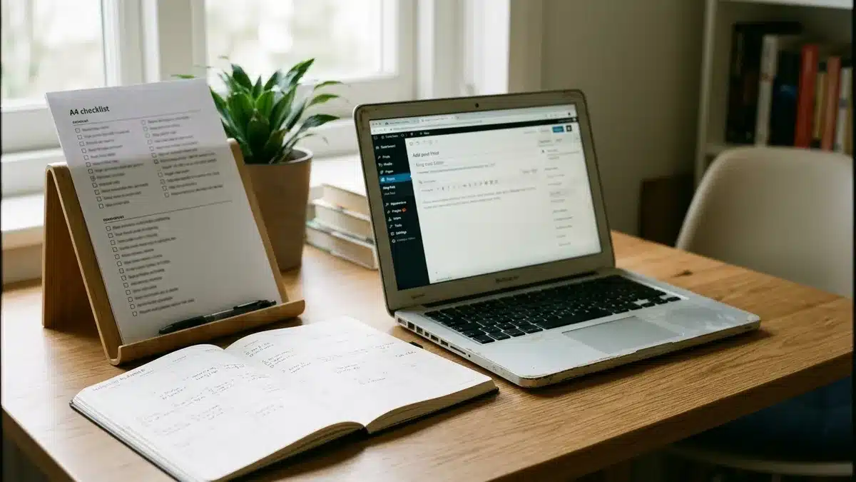First-month plan for a host learning how to blog as an Airbnb host