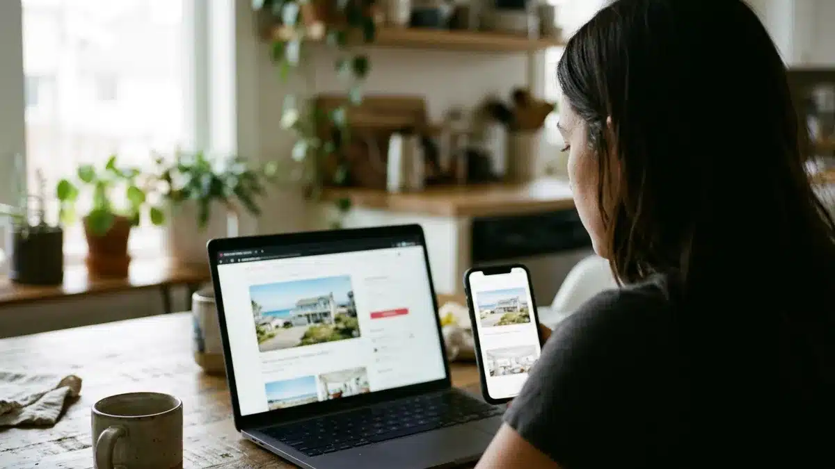 Previewing property pages when you build a vacation rental website without coding