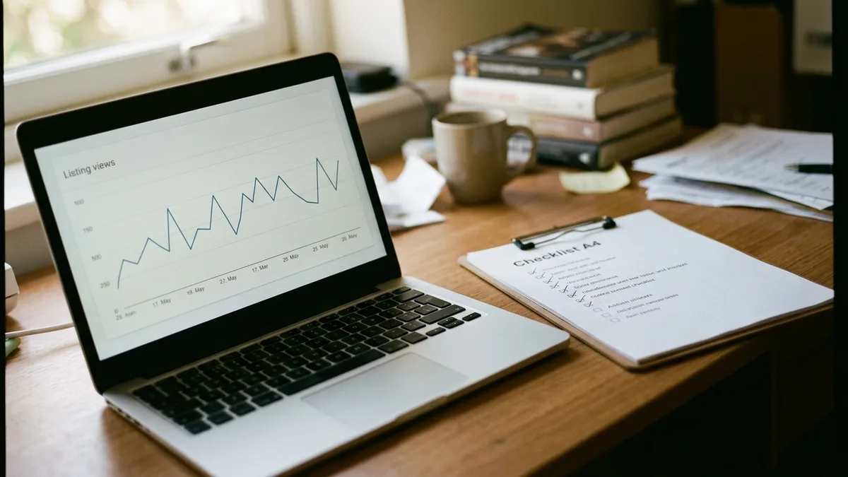 Tracking views to fix an Airbnb listing not getting views